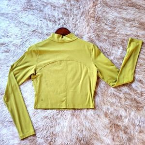 Lululemon All Aligned Mock Neck long sleeved crop size 8